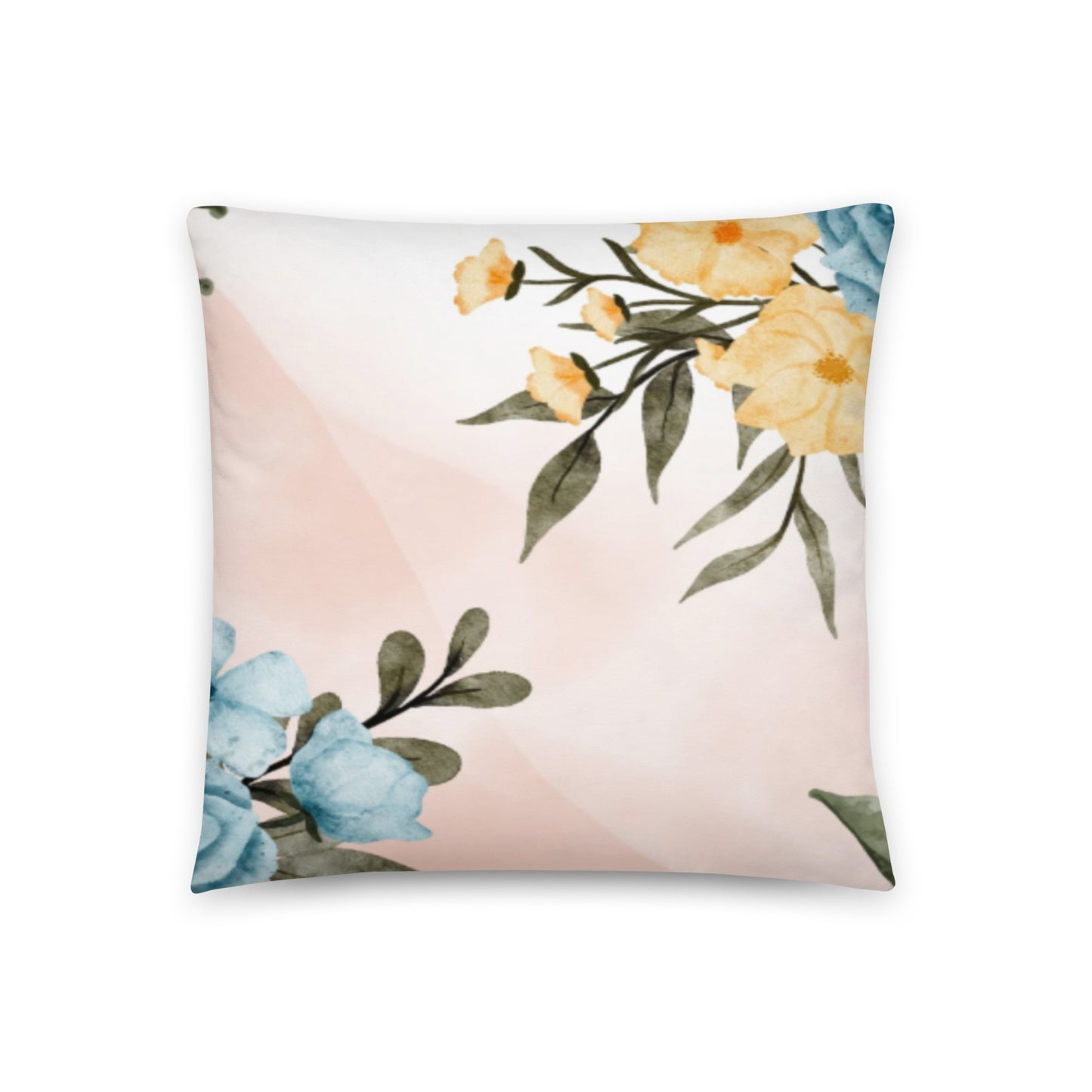 "flowers 01" Basic Pillow