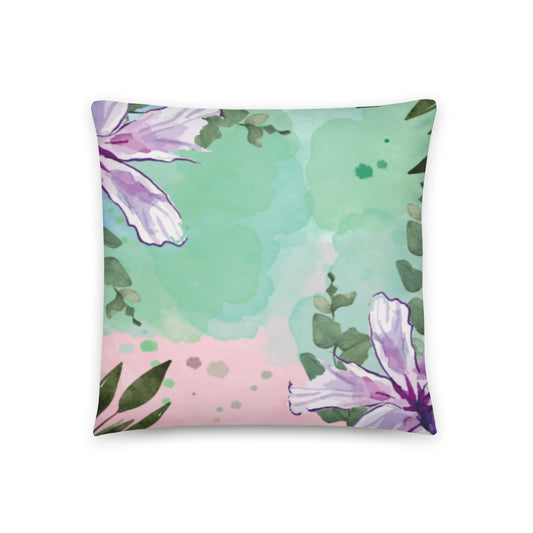 "flowers 04" Basic Pillow