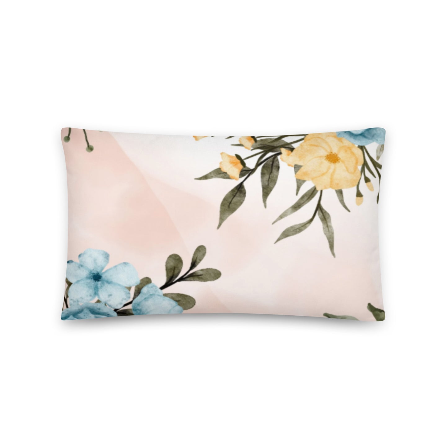 "flowers 01" Basic Pillow