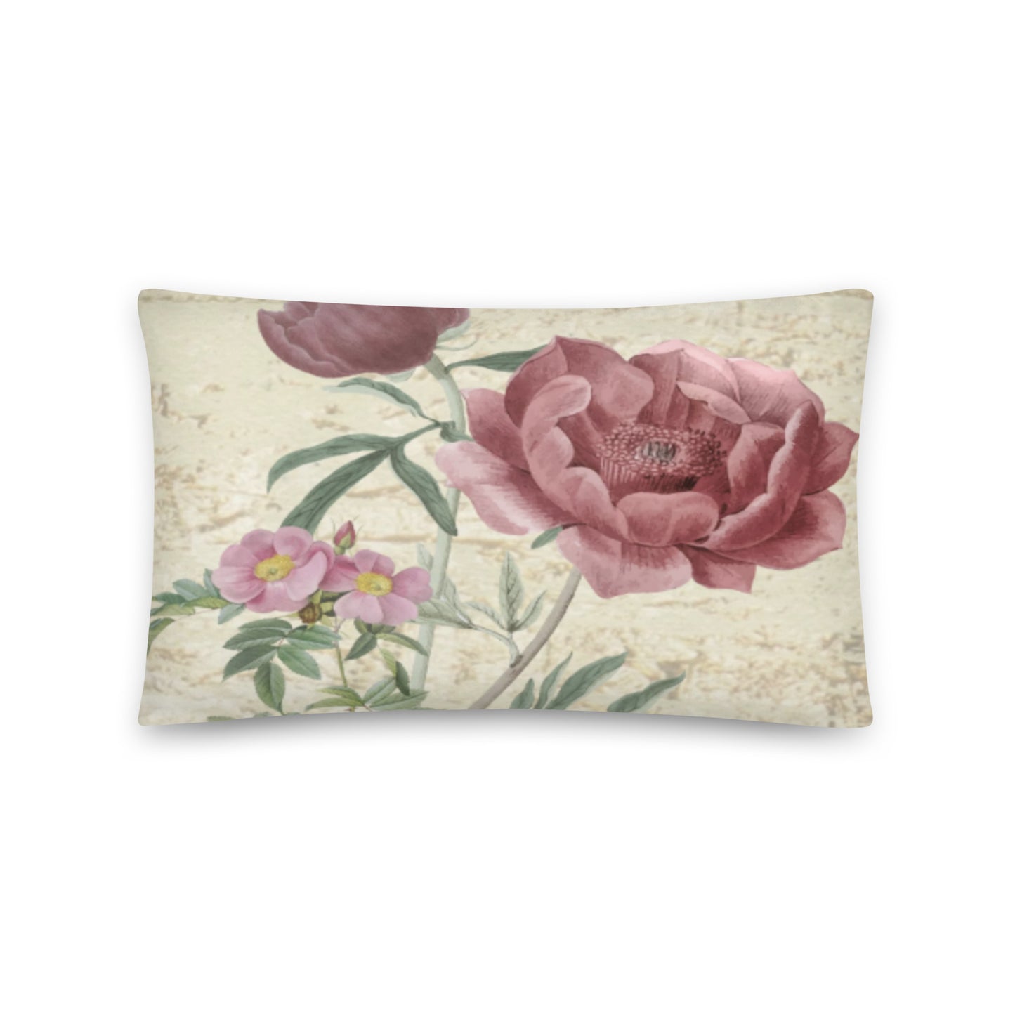 "flowers 02" Basic Pillow