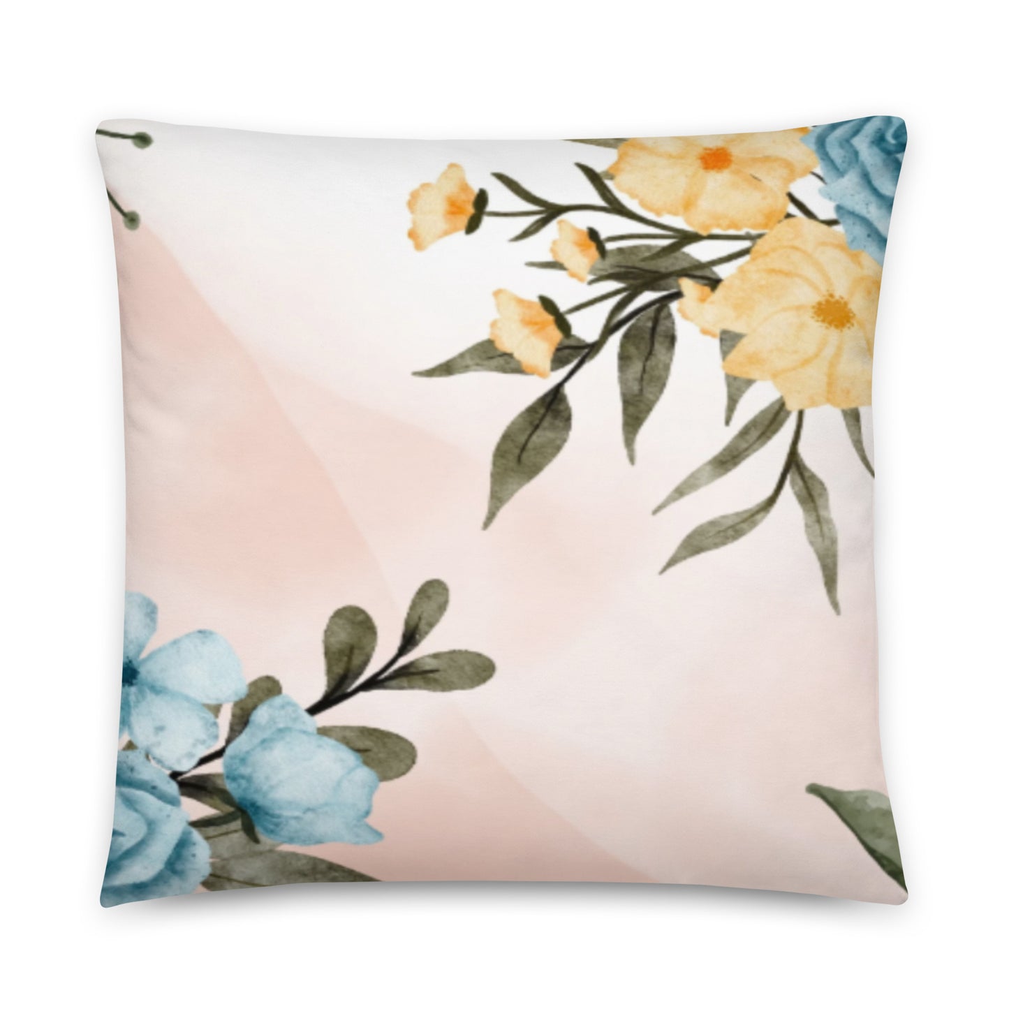 "flowers 01" Basic Pillow