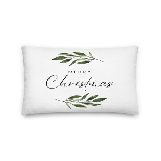 "MERRY Christmas 02" Premium Pillow