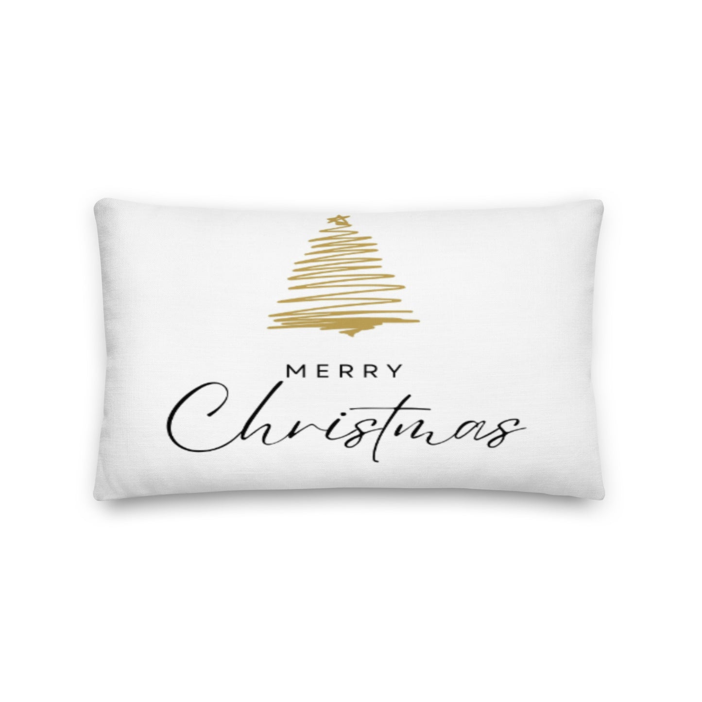 "MERRY Christmas 01" Premium Pillow