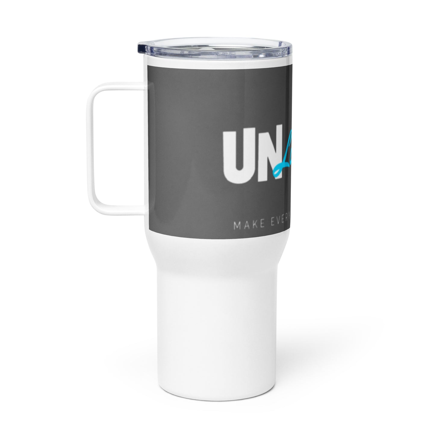 "UNLimitED B" Travel mug with a handle