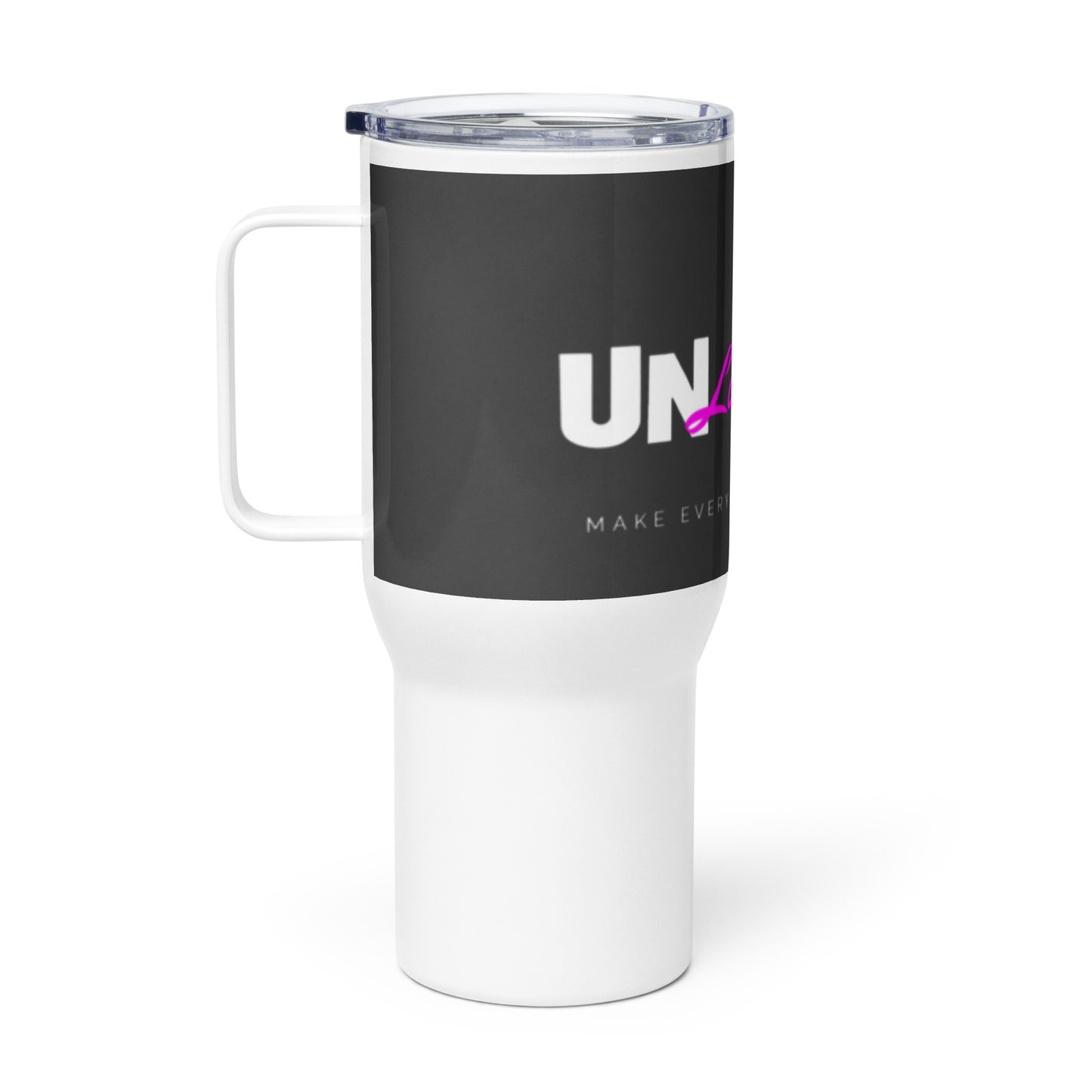 "UNLimitED P" Travel mug with a handle