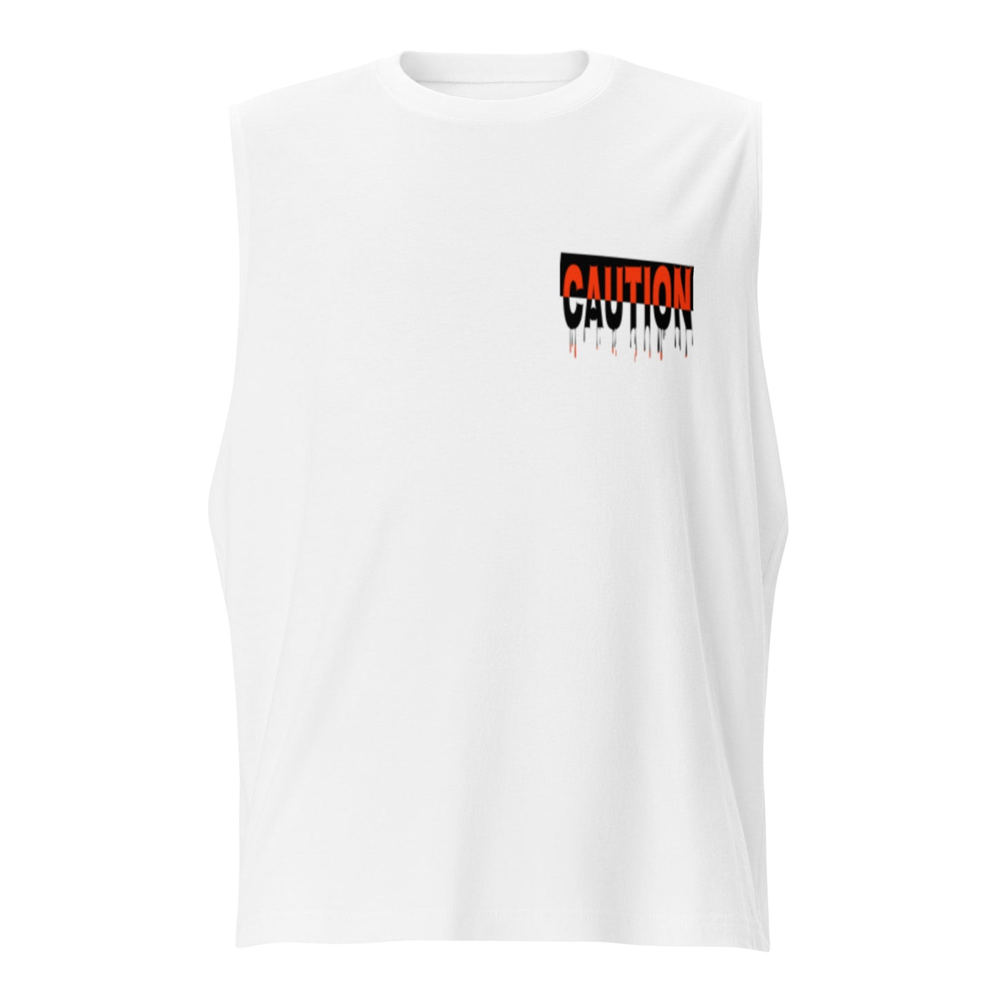 "CAUTION" Muscle Shirt