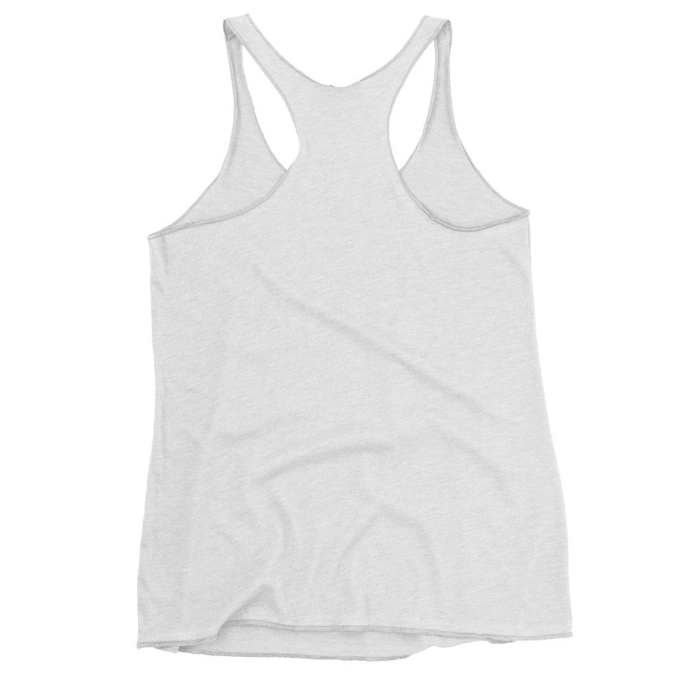 "heart fleur de lis" Women's Racerback Tank