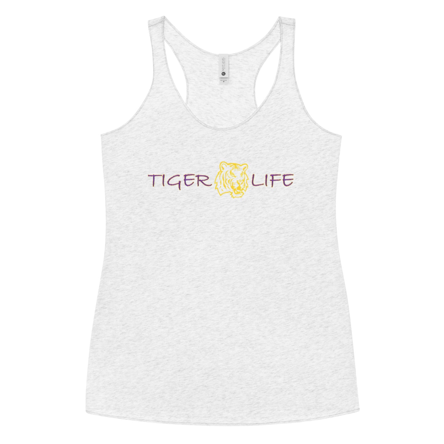 "TIGER LIFE" Women's Racerback Tank