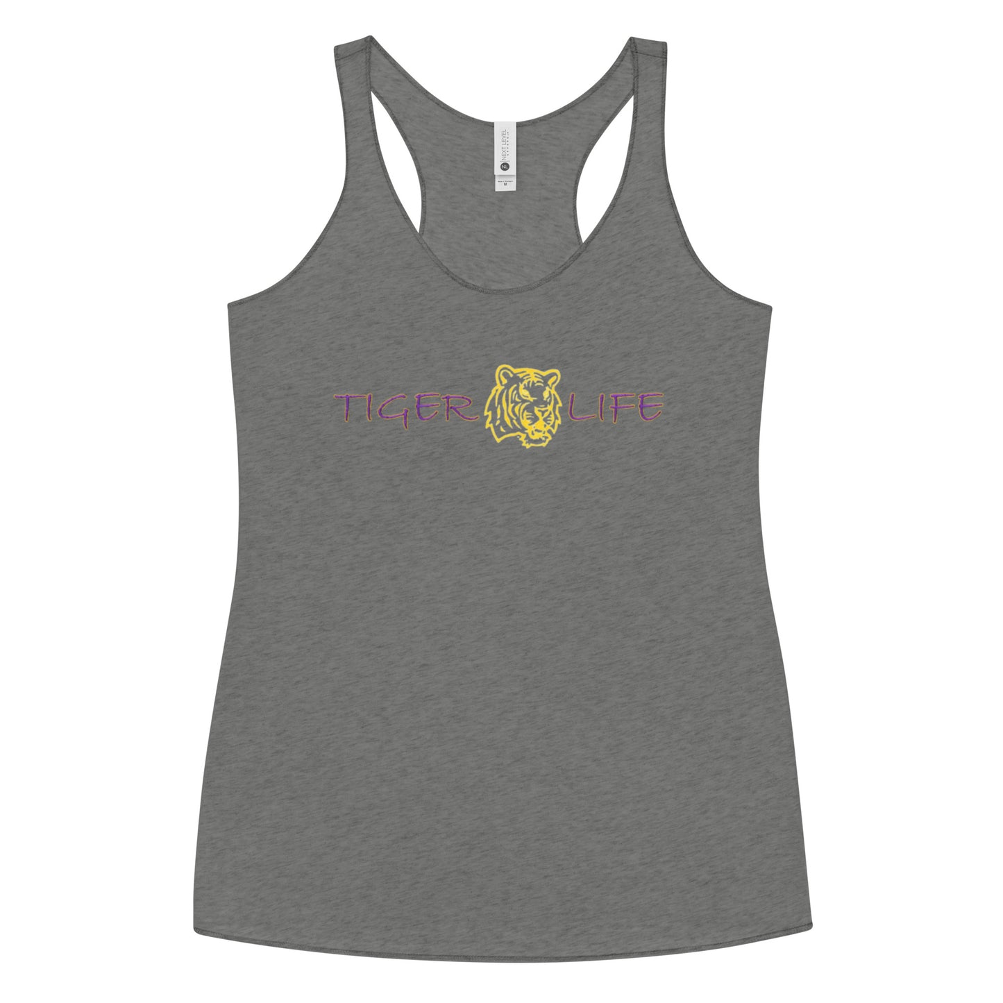 "TIGER LIFE" Women's Racerback Tank