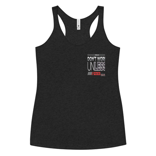 "DREAMS" Women's Racerback Tank