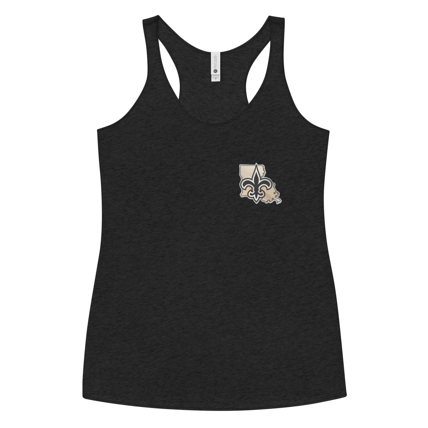 "LA fleur de lis" Women's Racerback Tank